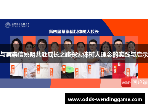 与蔡崇信姚明共赴成长之路探索体树人理念的实践与启示