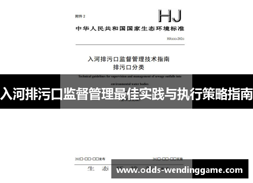 入河排污口监督管理最佳实践与执行策略指南